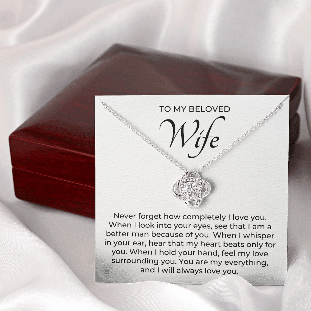 Gift For Wife | When I Necklace 0478T1