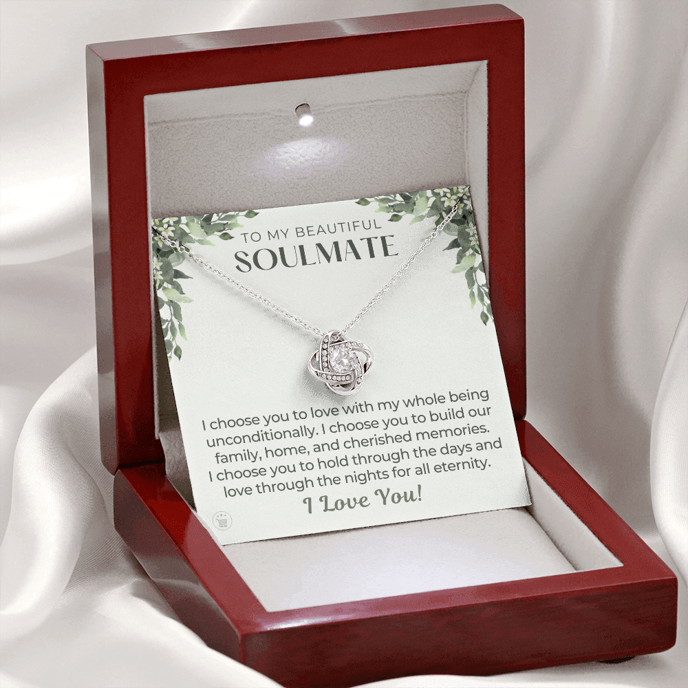Soulmate Gift | I Choose Necklace 0535T5