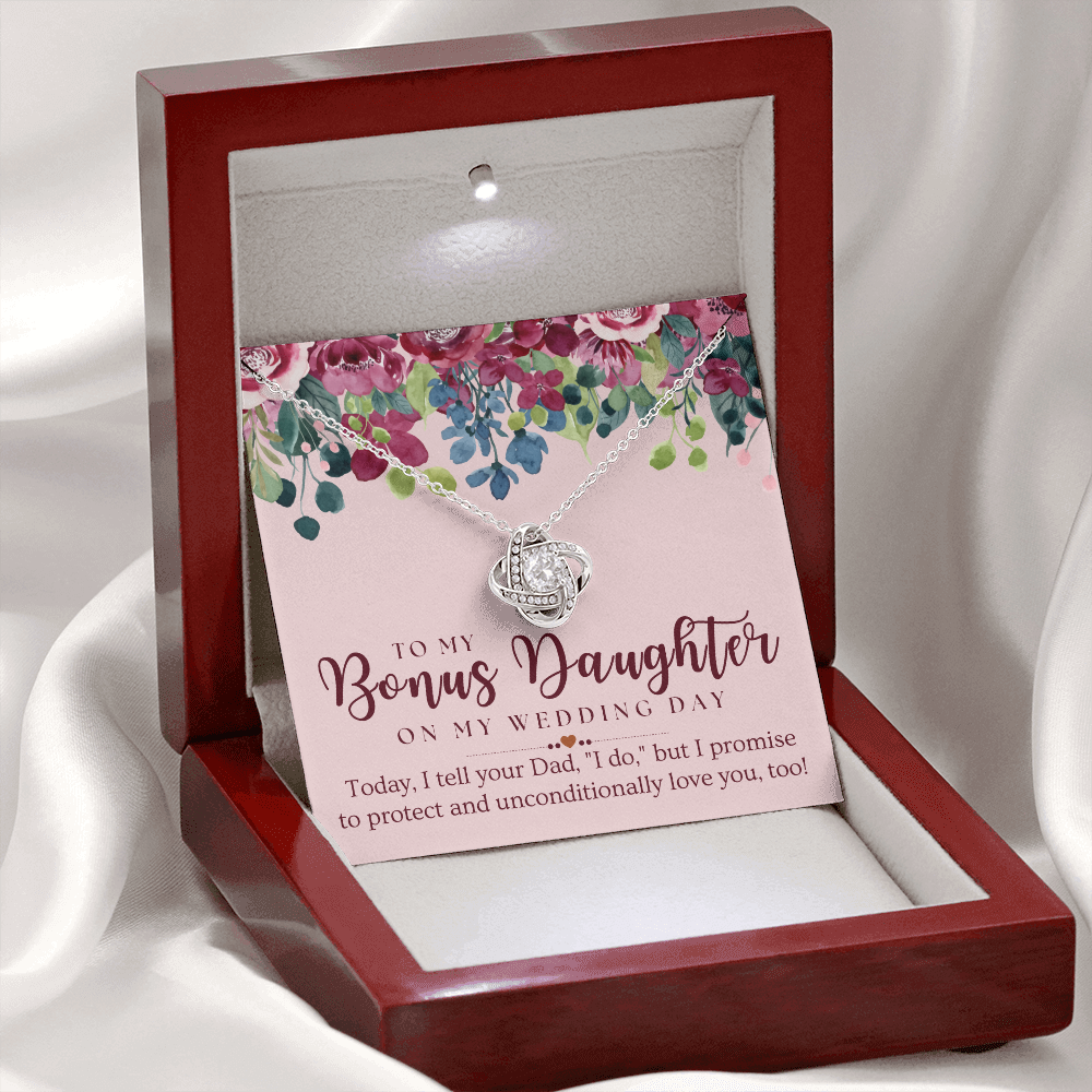 Stepdaughter Wedding Gift | Promise Necklace 0557T1