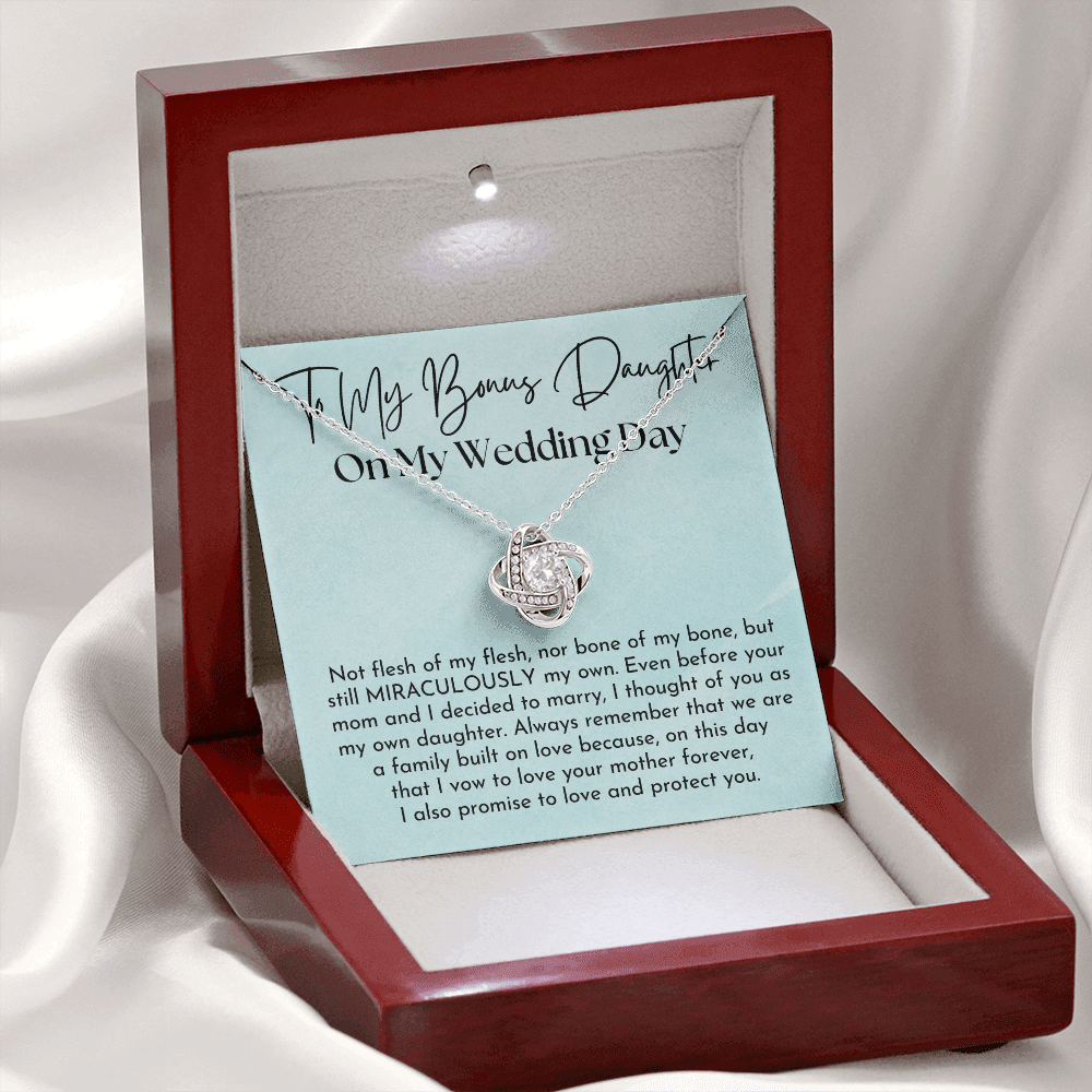 Stepdaughter Wedding Gift | On This Day Necklace 0555T6