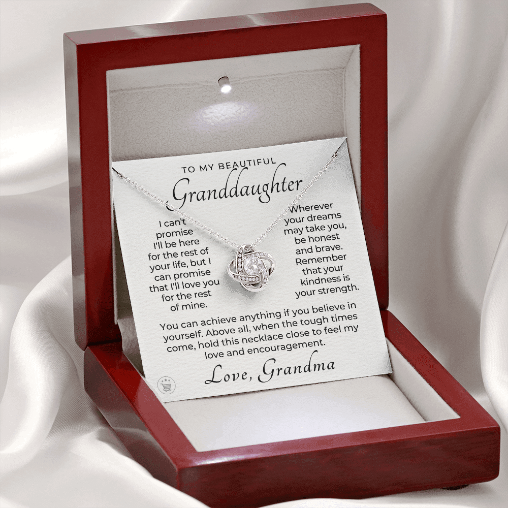 Granddaughter Gift | My Promise Necklace 0546T8