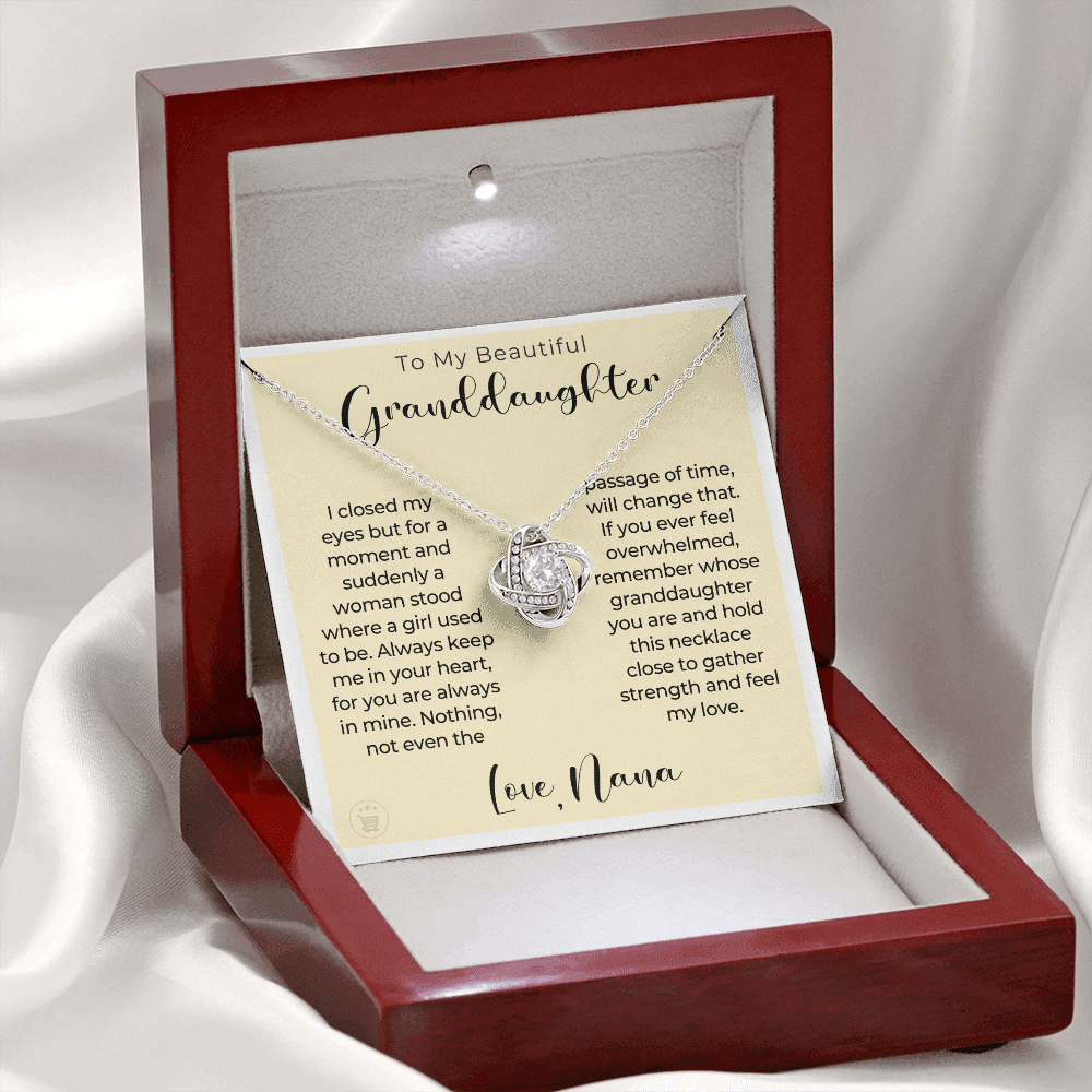 Granddaughter Gift | In My Heart Necklace 0545T5
