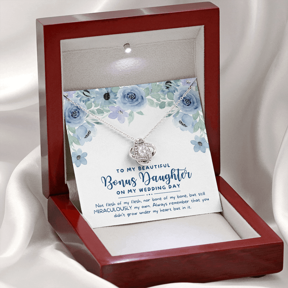 Stepdaughter Wedding Gift | In My Heart Necklace 0554T4