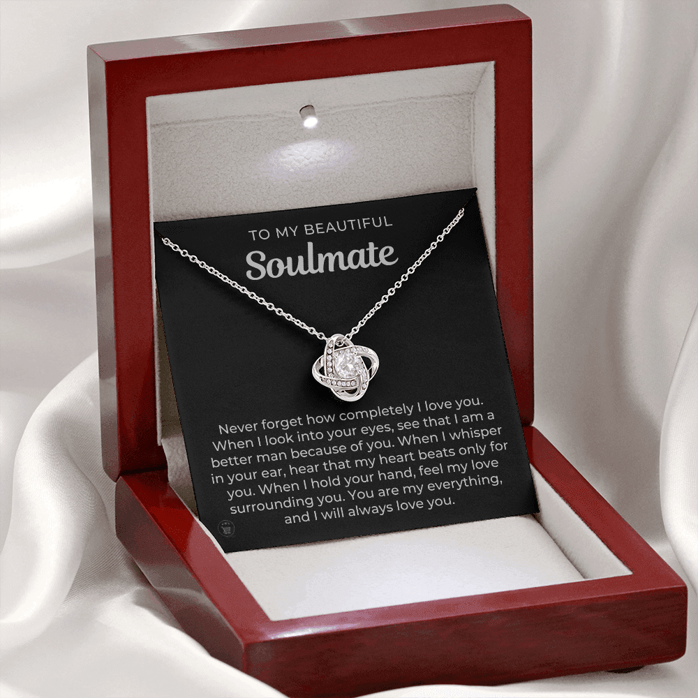 Gift For Wife, To My Soulmate | When I Necklace  0532T9