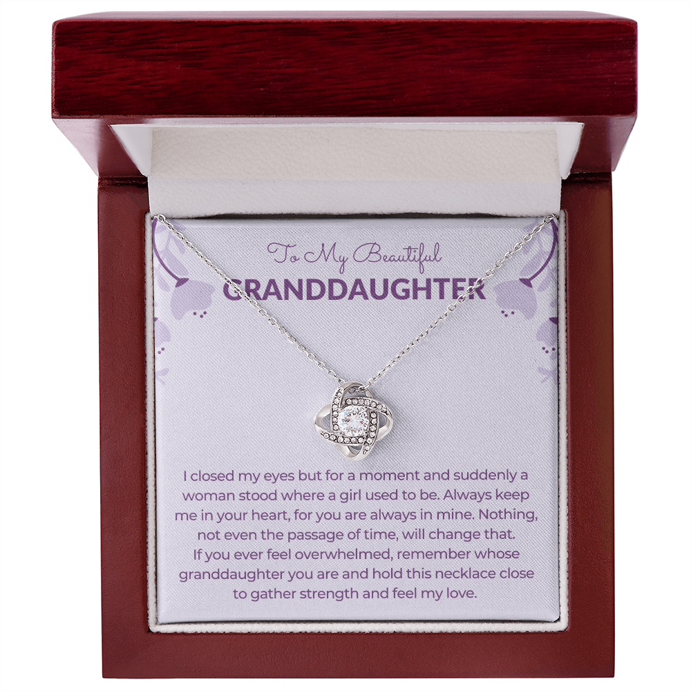 Granddaughter Gift | In My Heart Necklace 0545T7