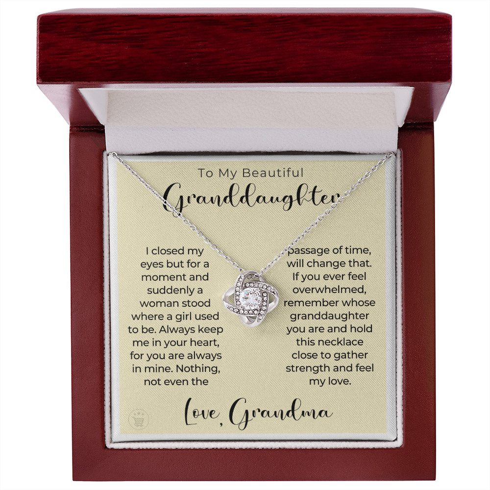 Granddaughter Gift | In My Heart Necklace 0544T5