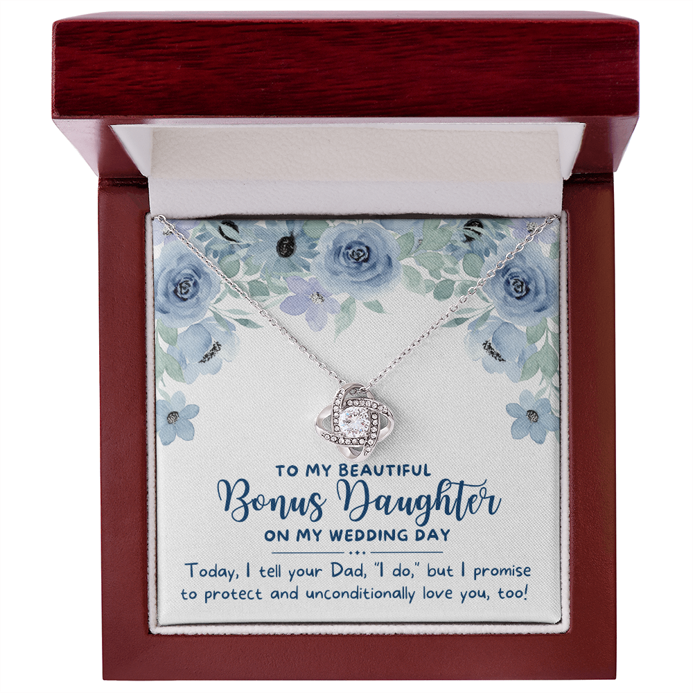 Stepdaughter Wedding Gift | Promise Necklace 0557T4