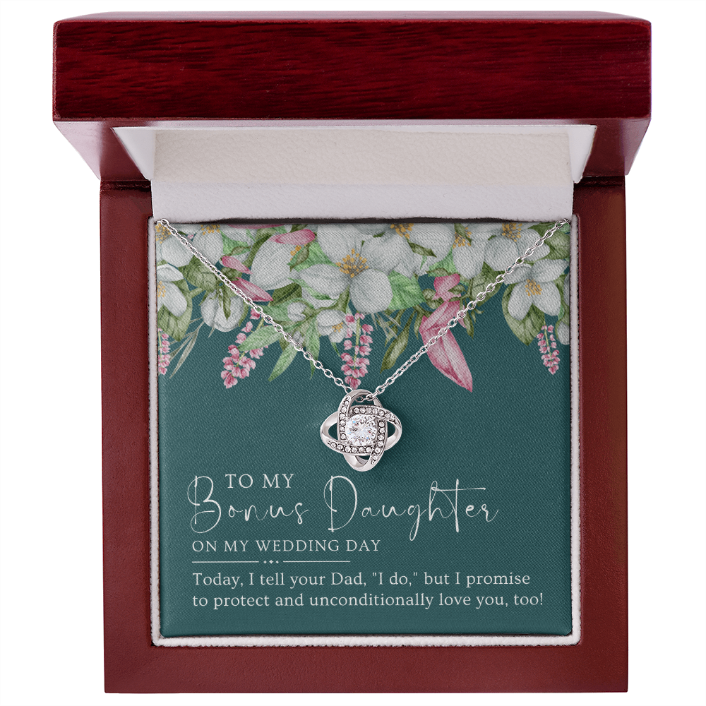 Stepdaughter Wedding Gift  | Promise Necklace 0557T9