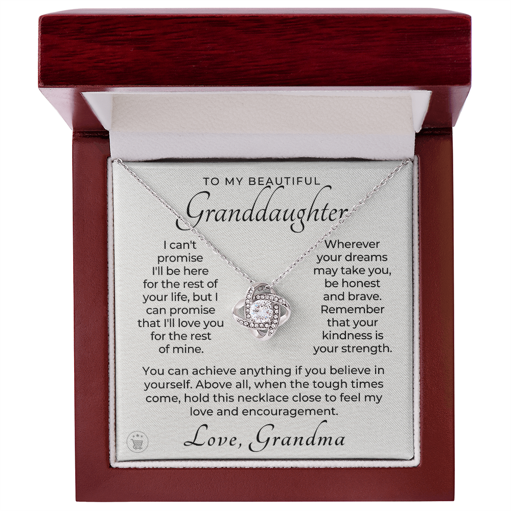 Granddaughter Gift | My Promise Necklace 0546T8