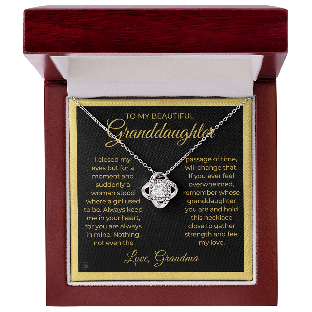 Granddaughter Gift | In My Heart Necklace 0544T15