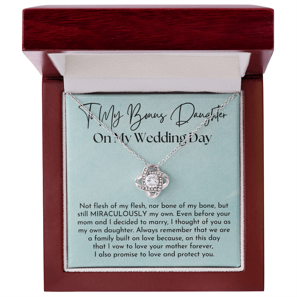 Stepdaughter Wedding Gift | On This Day Necklace 0555T6
