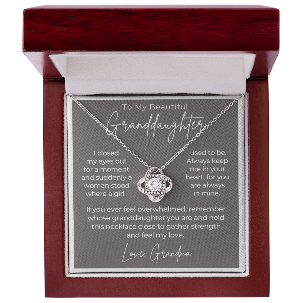 Granddaughter Gift | In My Heart Necklace 0544T6
