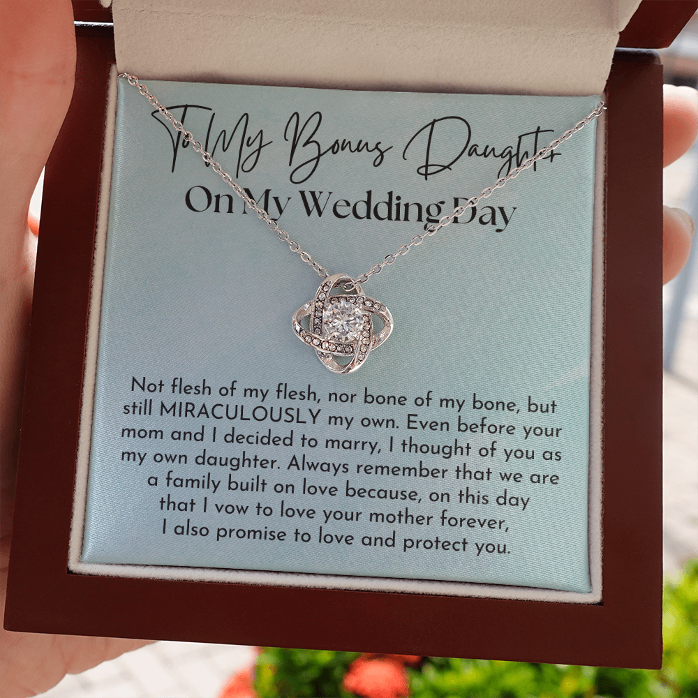 Stepdaughter Wedding Gift | On This Day Necklace 0555T6