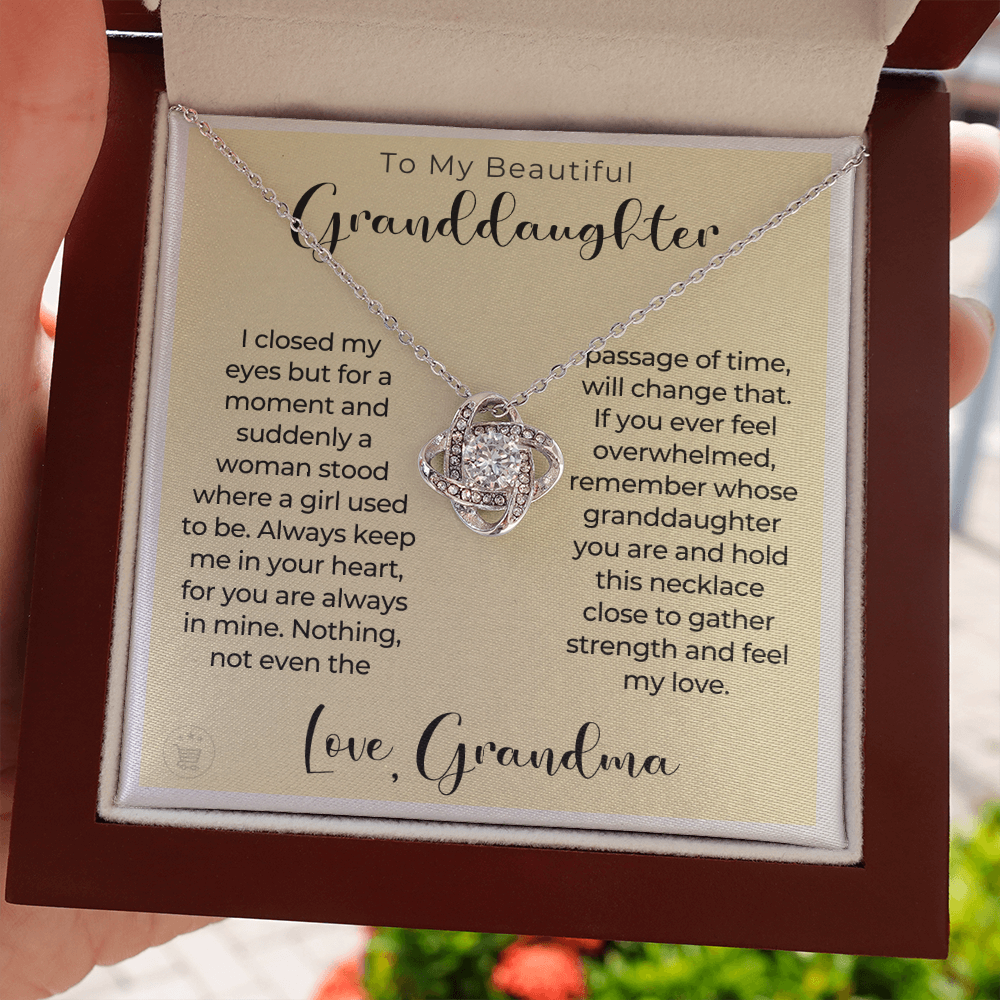 Granddaughter Gift | In My Heart Necklace 0544T5