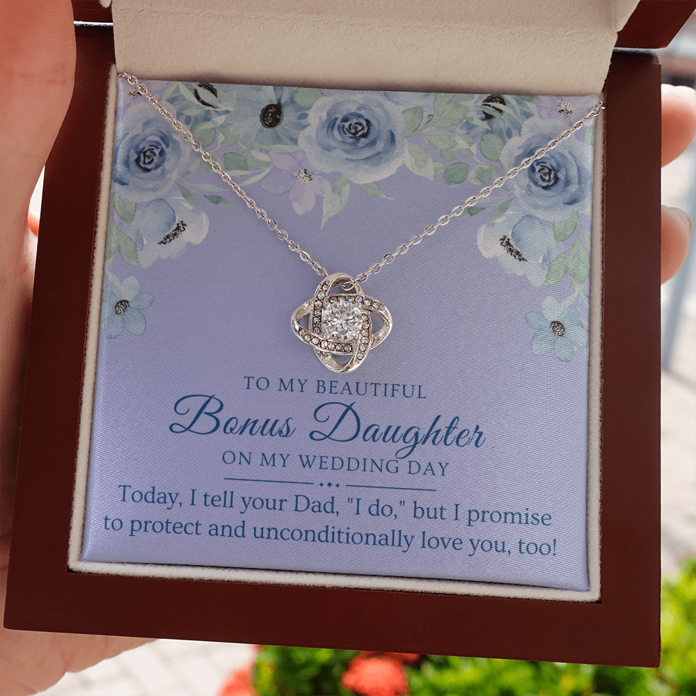Stepdaughter Wedding Gift | Promise Necklace 0557T3