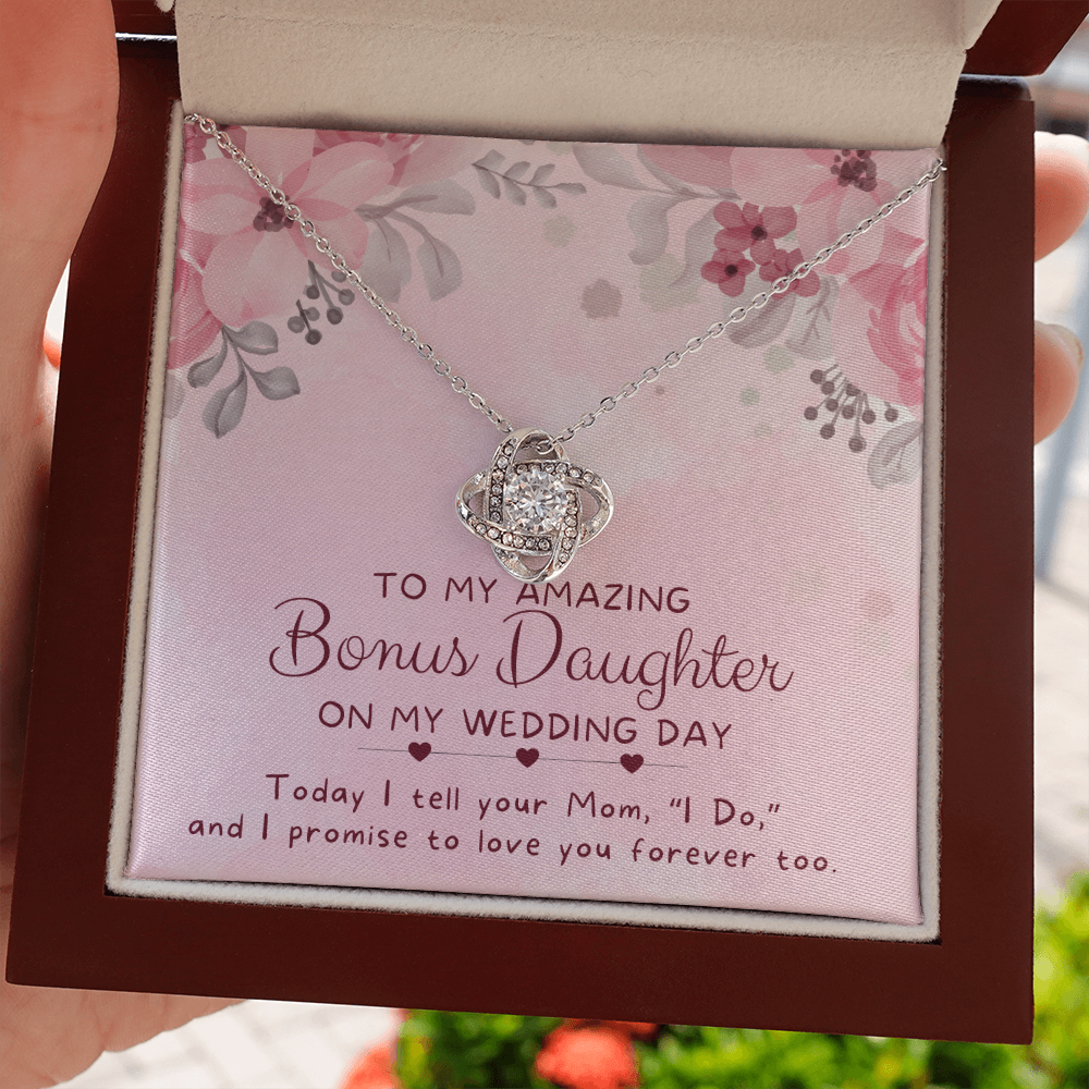 Stepdaughter Wedding Gift | Forever Necklace 0552T8