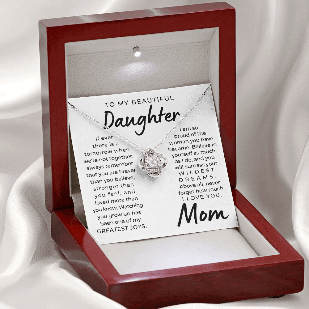 daughter necklace from dad