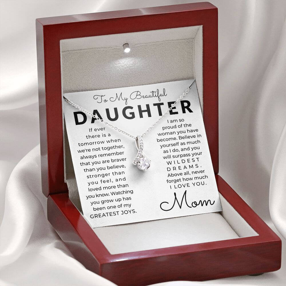 mother daughter necklace