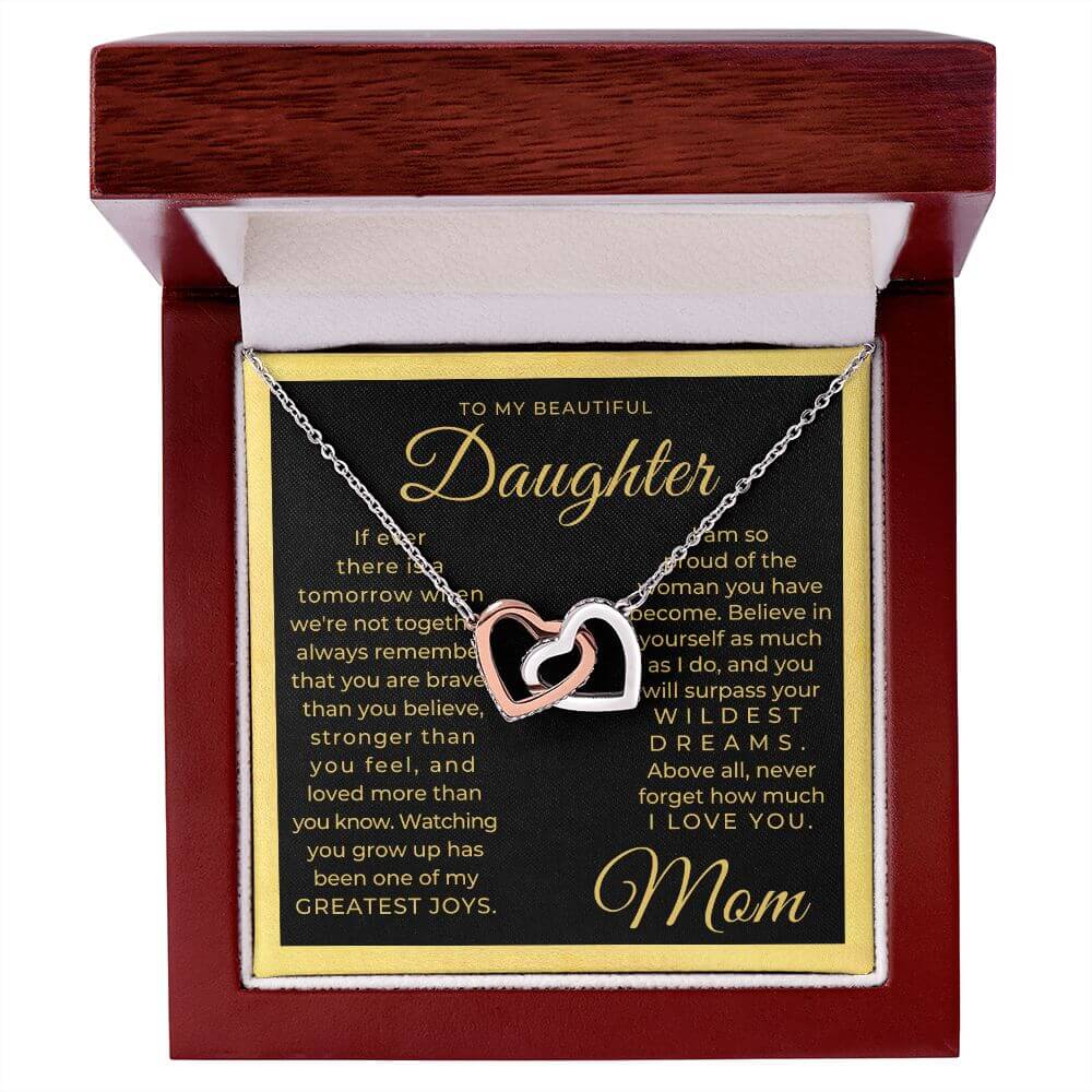 mother daughter necklace