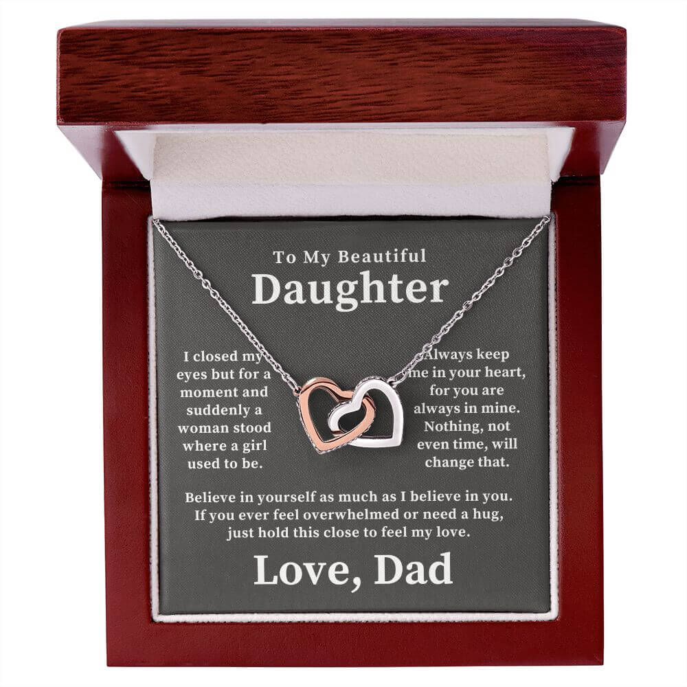 daughter necklace from dad