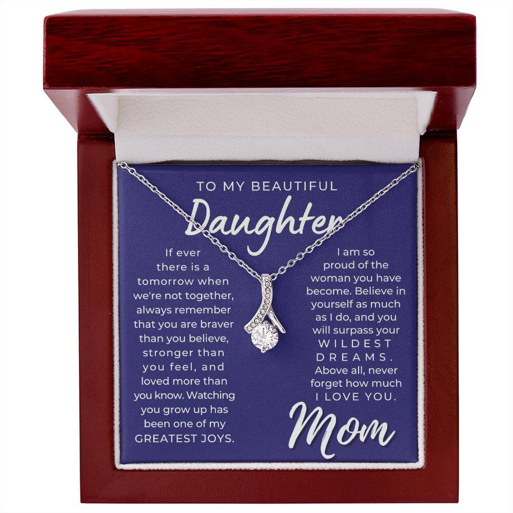 daughter necklace from dad