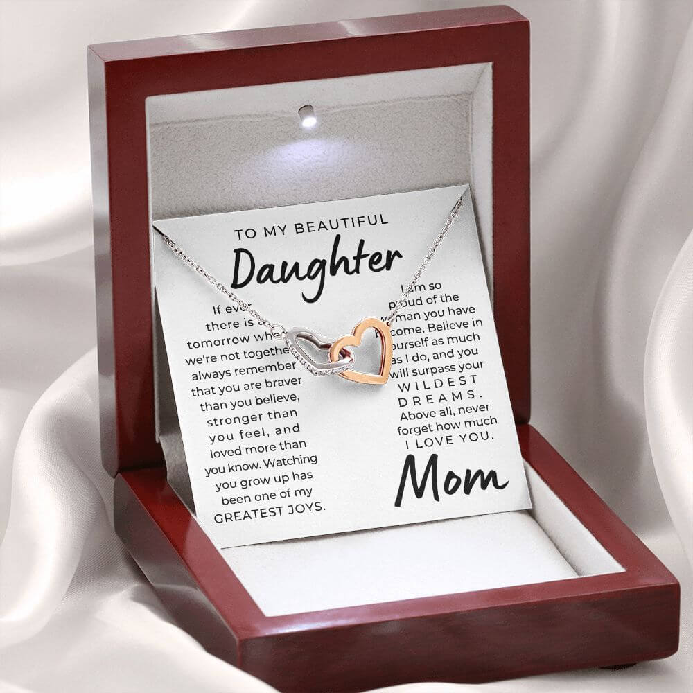 mother daughter necklace