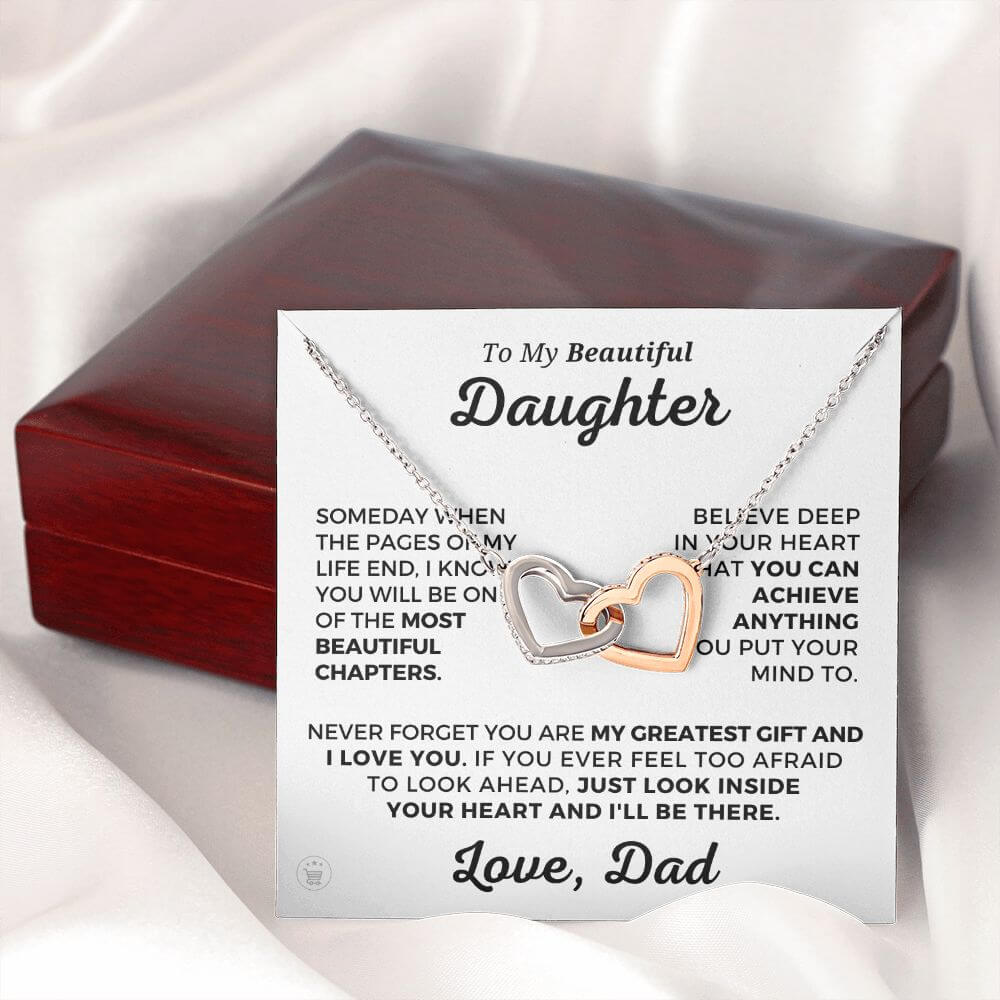 mother daughter necklace