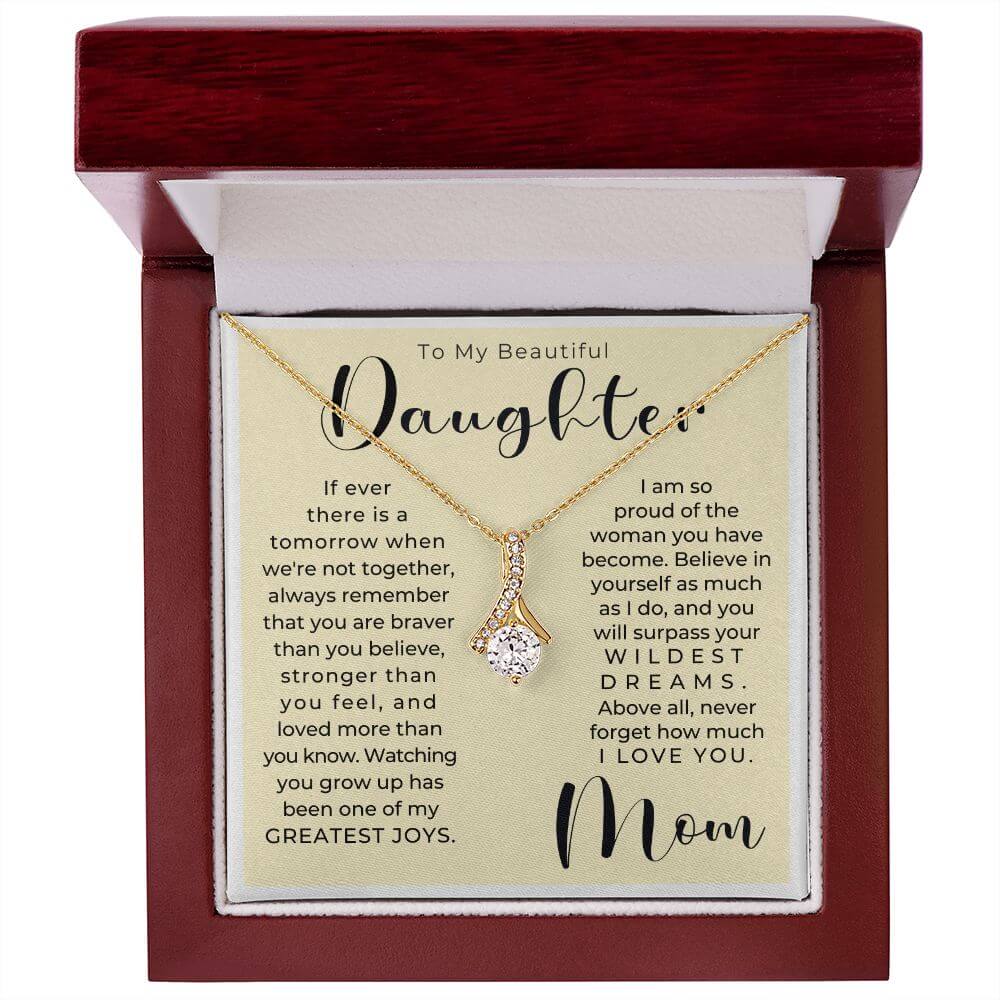 daughter necklace from dad