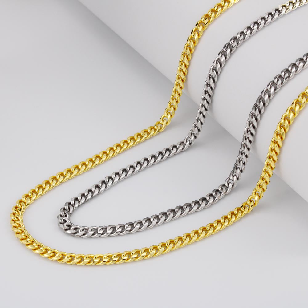 Father's Day Gift From Soulmate | Best Partner Cuban Link Chain 0447T11