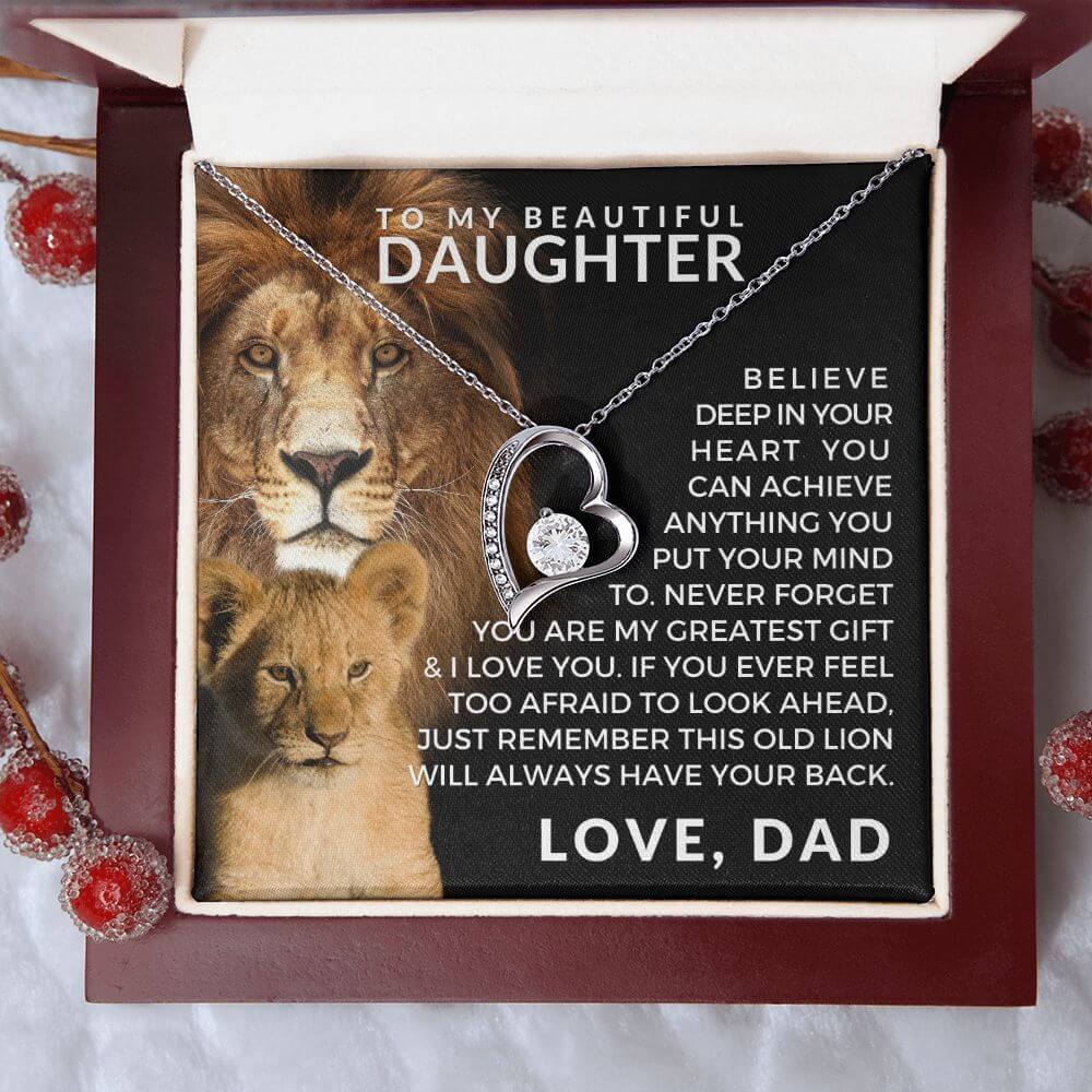 daughter necklace from dad