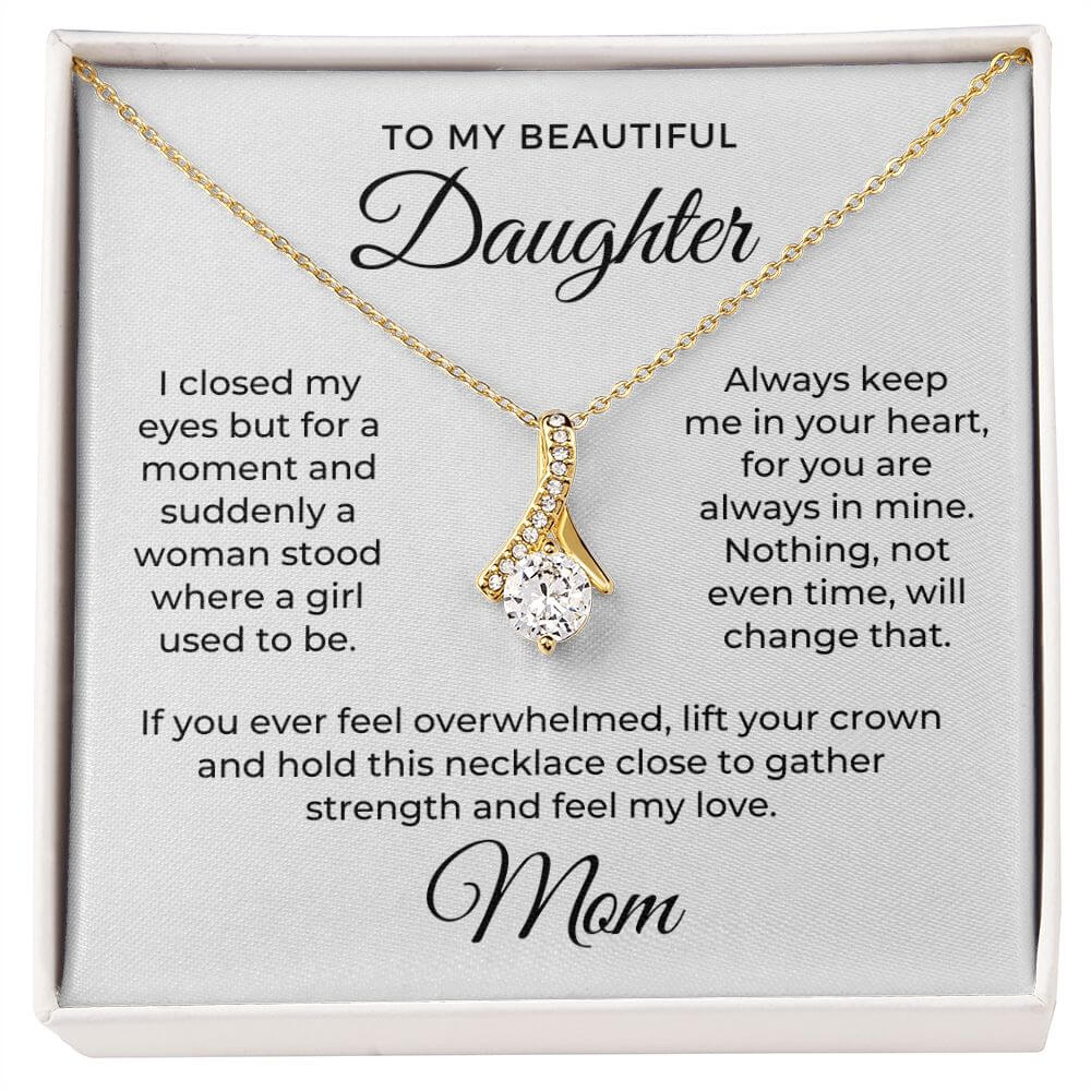 mother daughter necklace